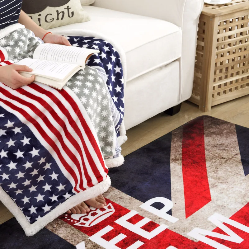 High Quality Flag Carpet For Living Room Anti slip Office Chair Floor Mat Soft Carpet For Children Kids Bedroom Carpets High Quality Flag Carpet For Living Room Anti slip Office Chair Floor Mat Soft Carpet For Children Kids Bedroom Carpets