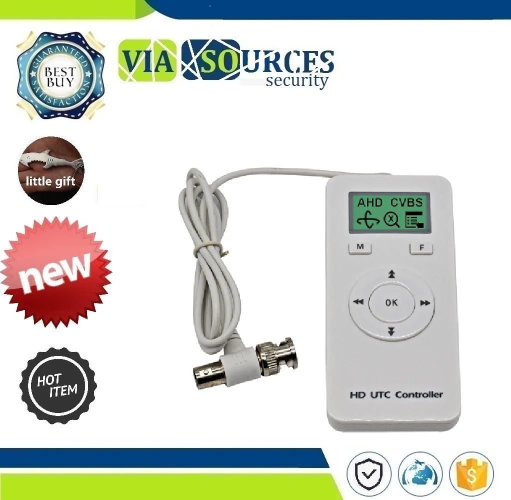 

Surveillance CCTV Camera BNC UP the Cable OSD Menu Remote Control Security System HD AHD Analog UTC Controller