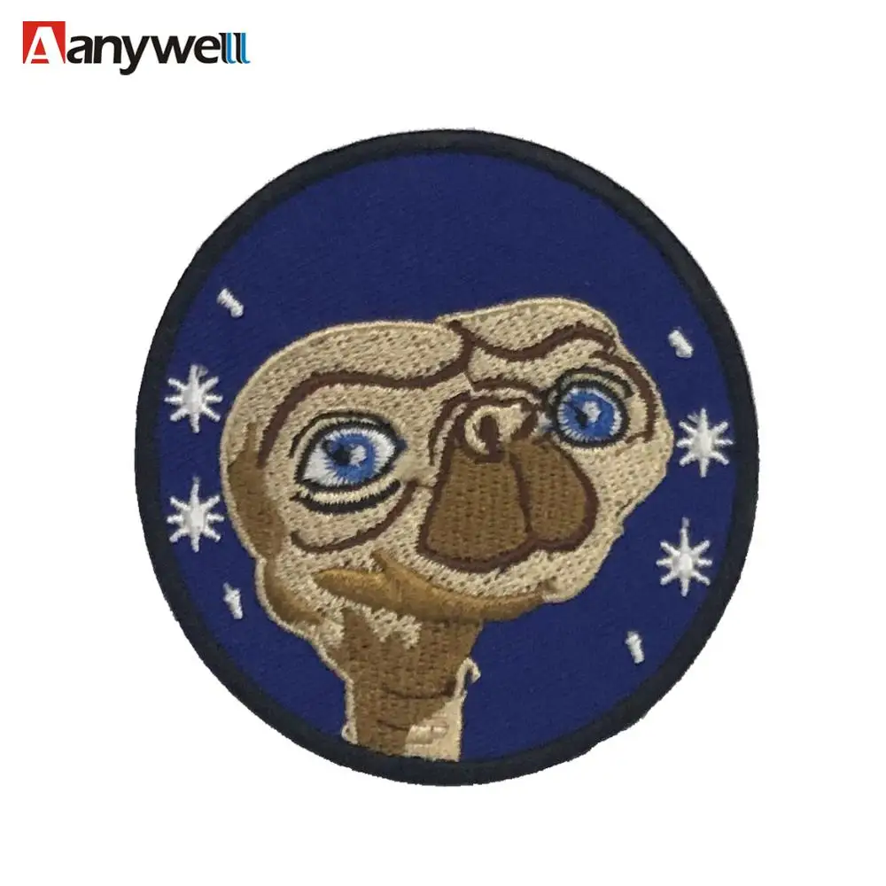 

new product the Extra-Terrestrial Patch Sew Iron on Embroidered Logo Badge Symbol Clothes patch
