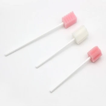

Disposable dental cleaning care sponge oral massage disinfection stick dental materials language rehabilitation training