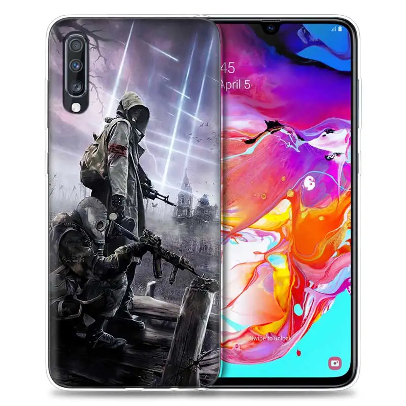 Метро 2033 чехол для samsung Galaxy A50 A70 A80 A60 A40 A30 A20 A10 M40 M30 M20 M10 A6 A8 плюс чехол для телефона из ТПУ с отделением для карт - Цвет: 07