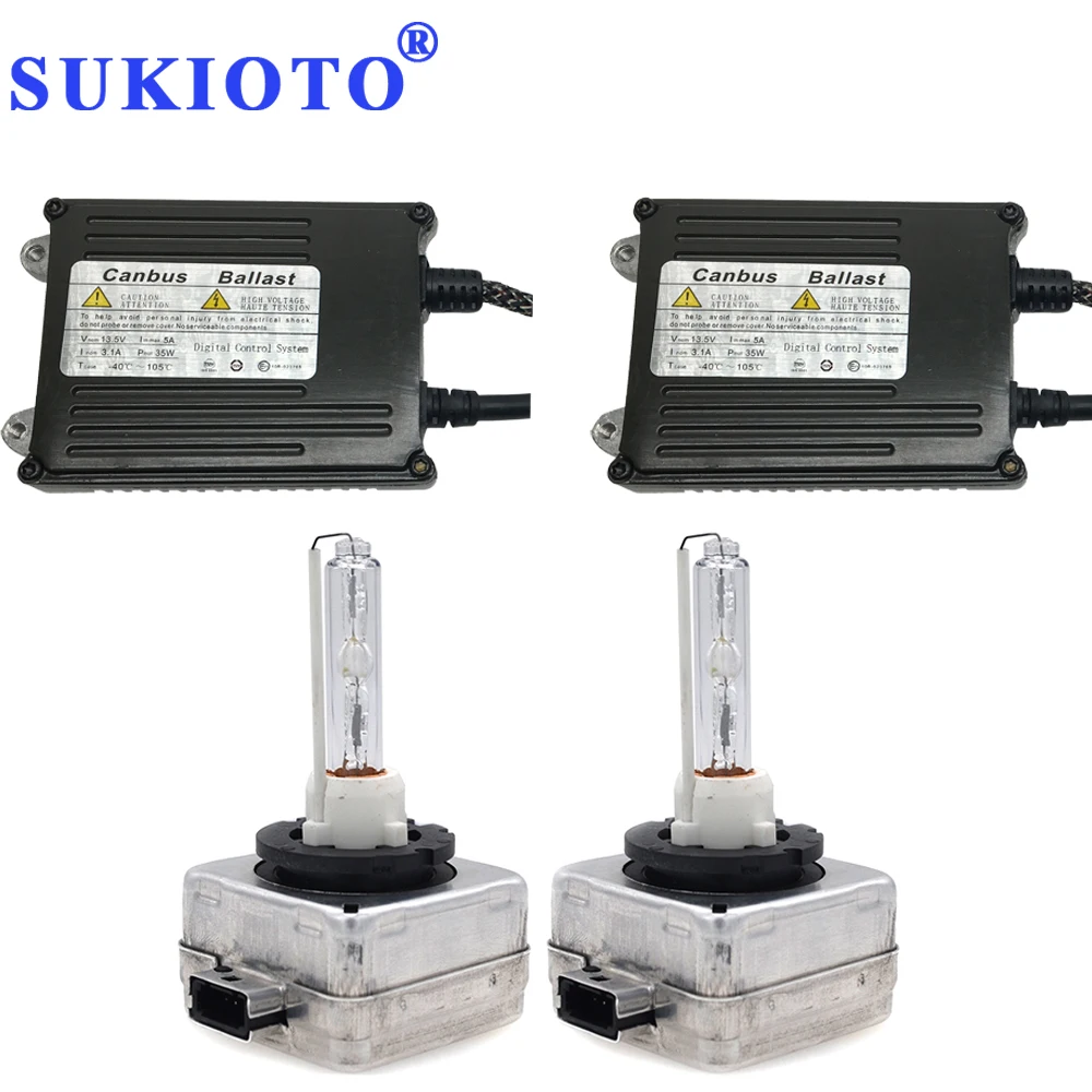Blue XENON 55w White HID Ballasts Headlight Fog Lights KIT OEM 6000k 8000k Halo