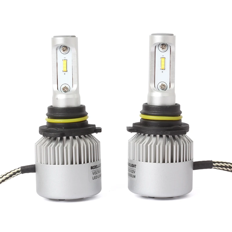 

Car Pro 2017 Headlight Bulb, 72W 8000Lm 6500K Cool White Wide Beam Angle All-in-One LED Headlight Bulbs Conversion Kit