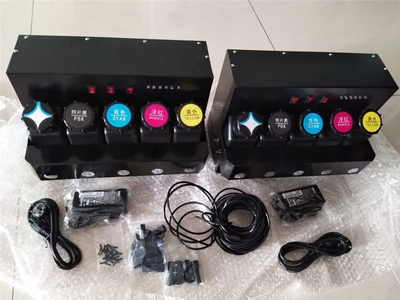 UV Bulk Ink System for Roland/Mimaki/Mutoh/Epson UV inkjet printer with blender motor in 1500ml UV bulk system