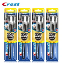 Бамбуковая зубная щетка гребень Мягкая зубная щетка со щетиной зубы глубокое Отбеливание чистка Чистка Прорезыватель для зубов Уход 2 шт* 4