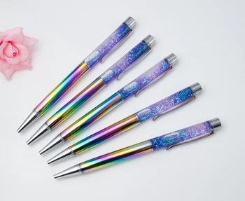 

Luxury Pen Stationery Multicolor Metal Ballpoint Pen School Supplies Office Accessories Oily Refill 1.0