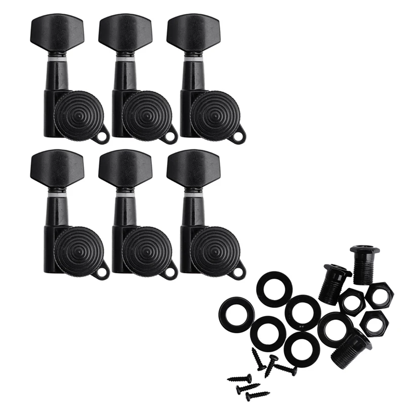 

Two colors Guitar 6 String Tuning Pegs Locking Tuners Keys Machine Heads