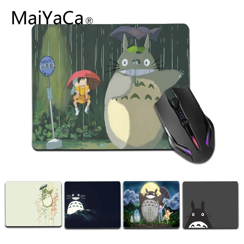 

MaiYaCa Custom Skin Cat Bus Totoro Customized laptop Gaming small mouse pad Size for 180x220x2mm and 250x290x2mm Small Mousepad