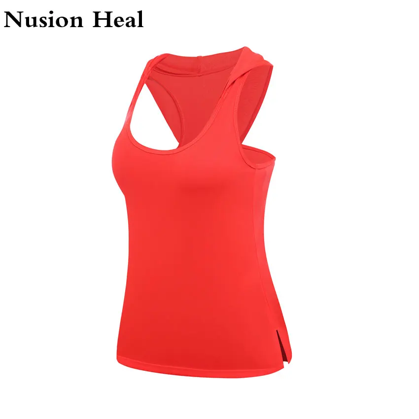 

2019 Women Tops Gym Yoga Crop Tops Yoga Shirts Sleeveless Workout Tops Fitness Running Sport T-Shirts Training Yoga Sportswear