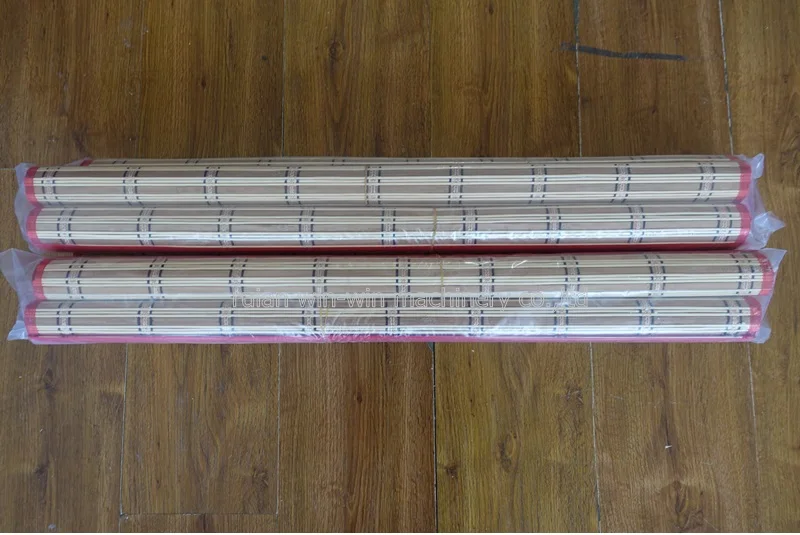 6 шт. 30 см x 90 см 11," x 35,4" бамбуковые занавески для мешков, машина для изготовления деталей