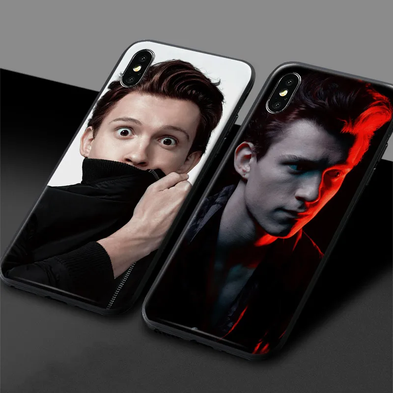 

Tom holland Actor Soft Silicone Phone Case Cover Shell For Apple IPhone 5 Se 5s 6 6s Plus 7 8 7Plus 8Plus X