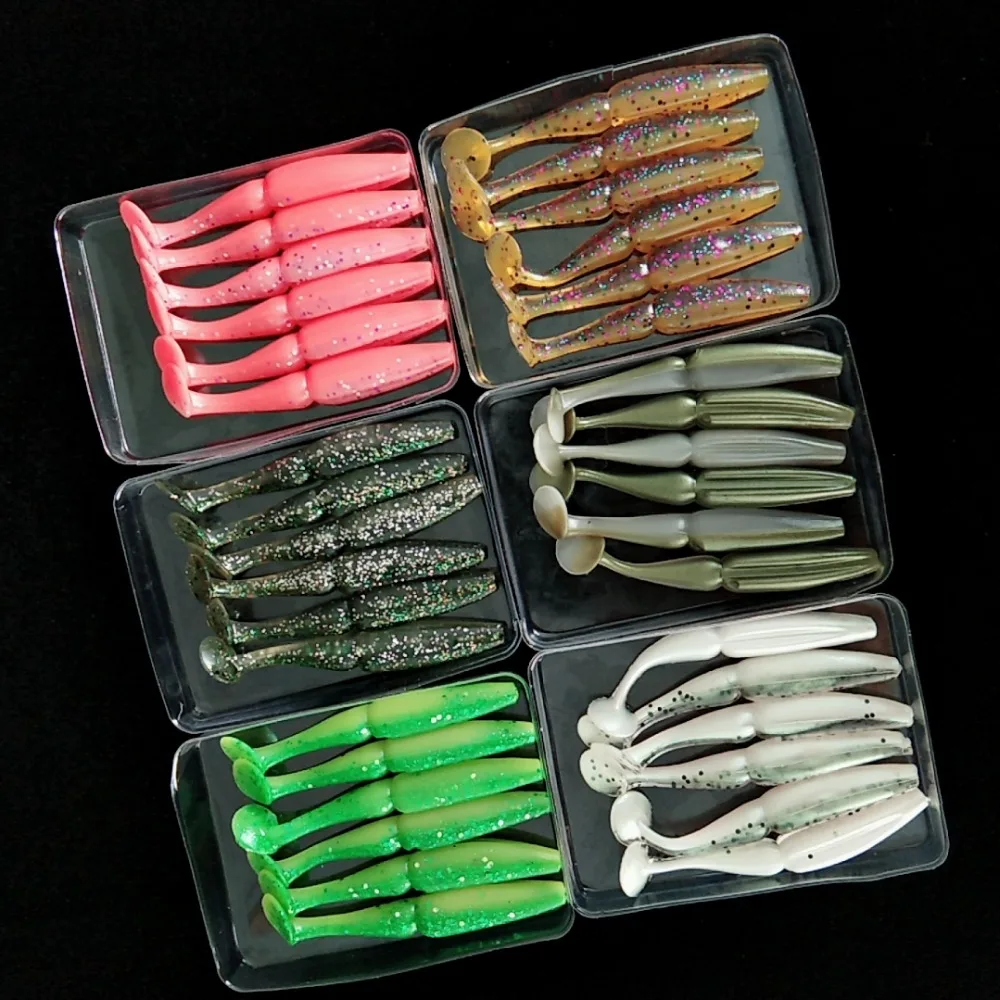 

Noeby 36pcs 7.5cm 3.2g Artificial Soft bait Carp Crankbait Fishing accessories silicone bait Swimbaits Fishing Lure