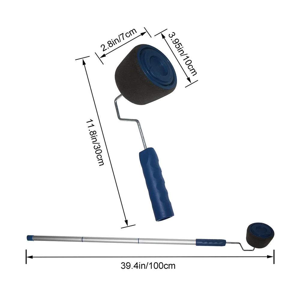8 шт./компл. Multi-functional Ho использовать удерживать использовать декоративная краска для стен ручка роликой щетки инструмент DIY легко работать краска ing кисти инструменты