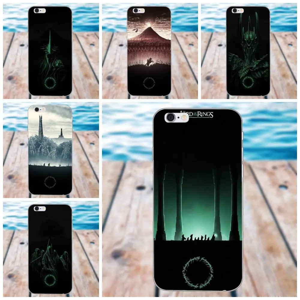 

Hobbit Lord Of The Ring Lotr Art TPU Coque For Apple iPhone 4 4S 5 5C SE 6 6S 7 8 Plus X Galaxy Grand Core II Prime Alpha