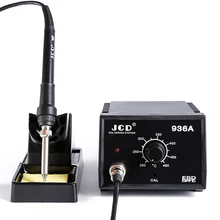 JCD 936 soldering station 600W 220V Soldering Iron Constant Temperature Antistatic welding solder tools repair top quality JCD 936 soldering station 600W 220V Soldering Iron Constant Temperature Antistatic welding solder tools repair top quality