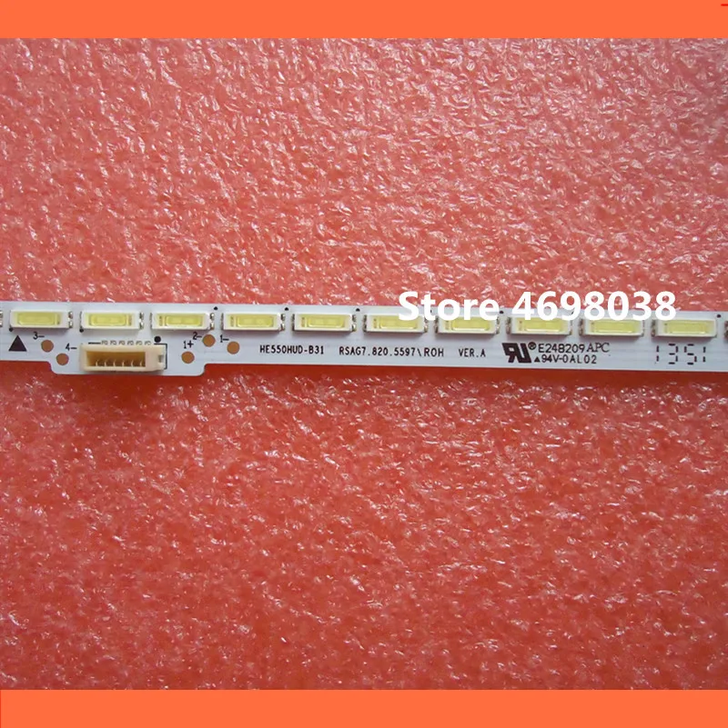 1 шт. 55 &quotRSAG8.038.4108 RSAG7.820.5597 для Hisense Светодиодная лента 80 светодиодов 667 мм|Эффект
