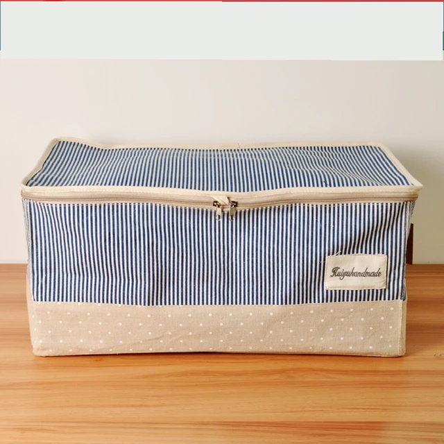 Large Cotton Cloth Quilt Clothing Storage Bag Sorting Bags Large Cotton Cloth Quilt Clothing Storage Bag Sorting Bags Soft Clothes Box