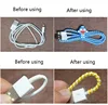 ZUCZUG 3pcs 60cm Spiral Cord Protector Wrap Cable Winder For USB Charger Cable Cute Animal Organizer For Data Cable Earphone ► Photo 3/6
