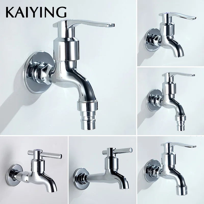 KAIYING Brass Decorative Outdoor Faucet Garden Bibcock Tap Bathroom Washing Machine Faucet