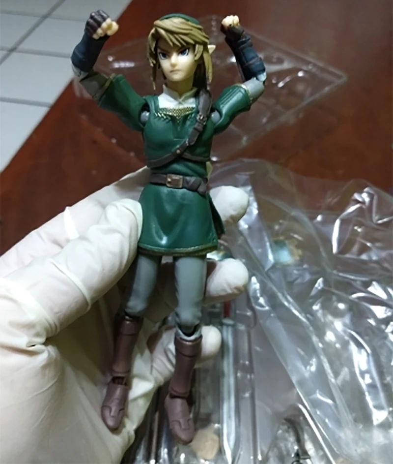 Figma 319 320 Zelda Skyward меч ссылка Сумеречная принцесса фигурка игрушки куклы