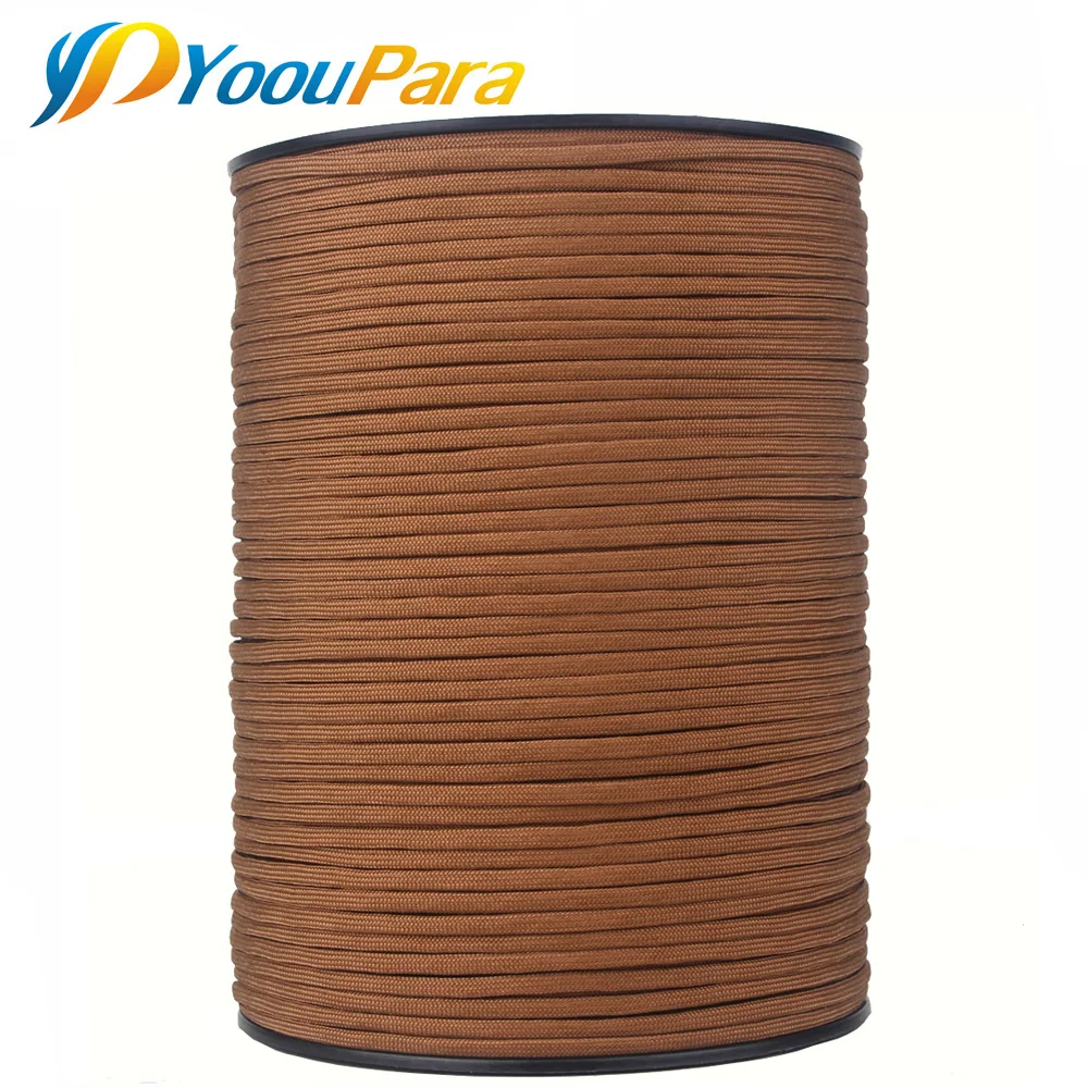 YoouPara 1000FT 550 Paracord الحبل النوع الثالث 7 ستراند 5/32 \