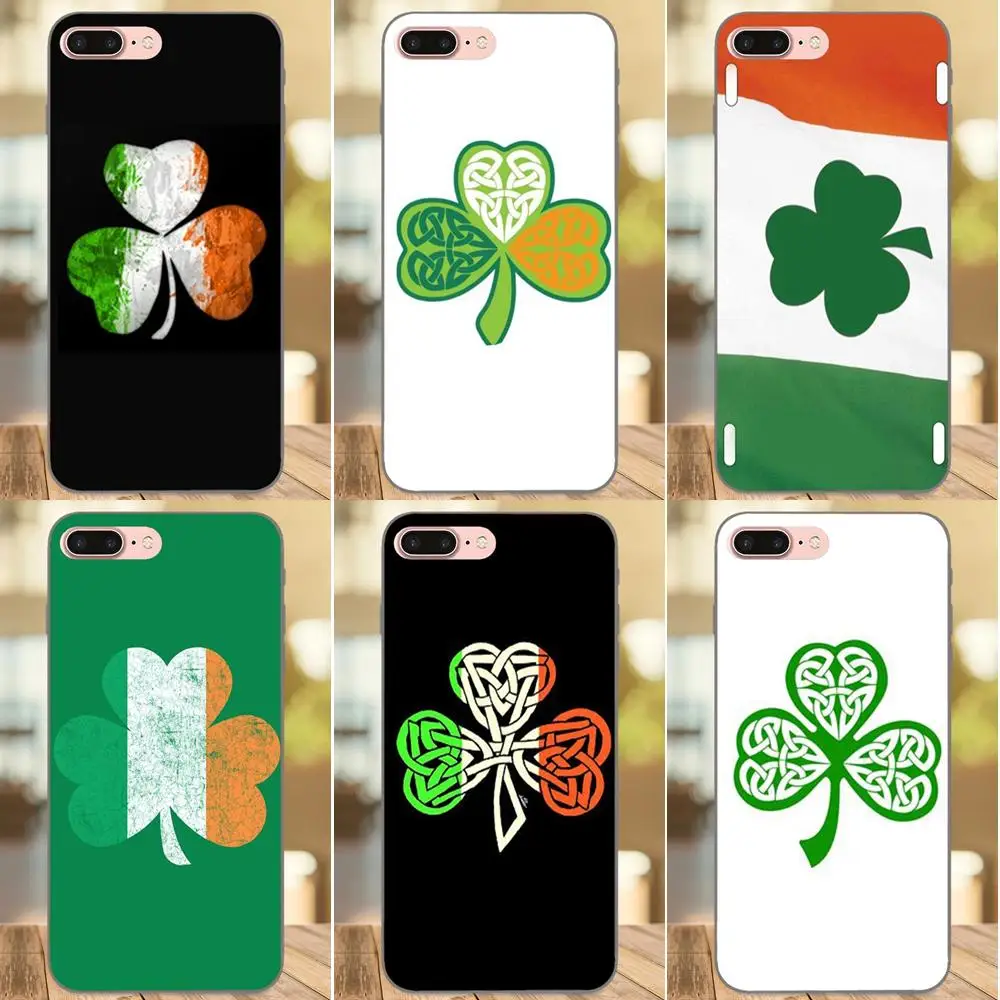 Чехол для телефона Huawei Honor Enjoy Mate Note 6s 8 9 10 20 Lite Play Pro P smart Pattern Lucky Irish Flag с