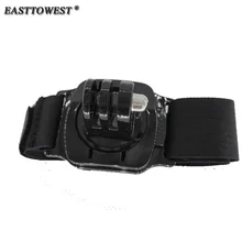 For Gopro Wrist Strap 360 Degree Rotating Adjustable Belt Mount for Xiaomi Yi GoPro HD Hero 4 3 SJCAM SJ4000 Action Camera