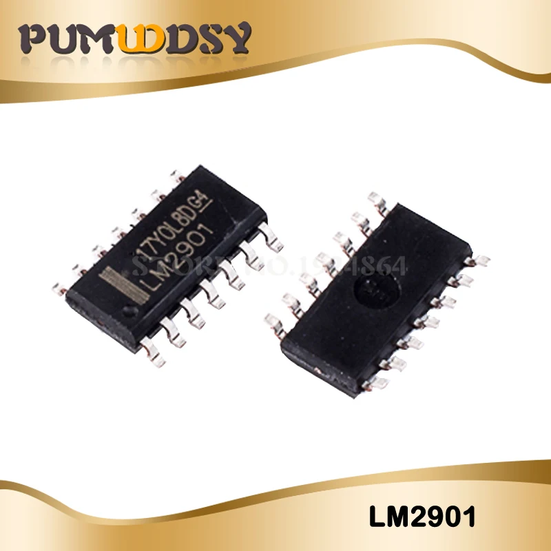 10pcs Original LM2901DR SOIC-14 four-voltage comparator chip