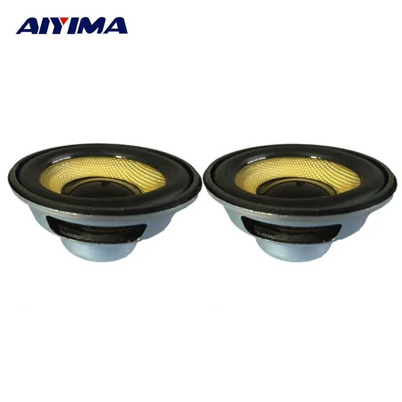 AIYIMA 2Pcs 2Inch Audio Portable Speakers Full Range 4Ohm 3W Speaker