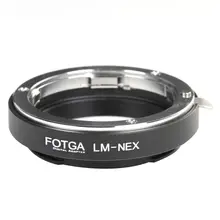 Переходное кольцо для объективов FOTGA LM-NEX переходное кольцо для Leica M LM объектив sony байонетное крепление типа Е A7III A9 A7R A6000 A3000 NEX-7 6 5 3 5N 3VG10E VG20E