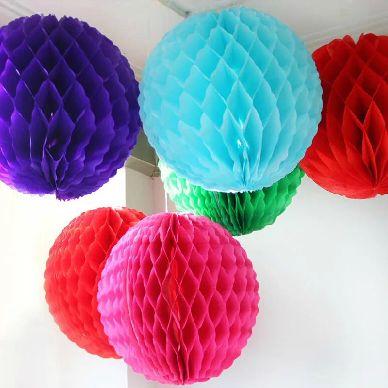 30 Pieces 8" Tissue Paper Ball 20cm Chinese Paper Ball for