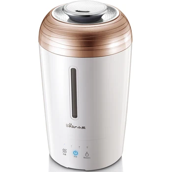

220V 4L Air Ultrasonic Humidifiers Anion Aromatherapy Diffuser Air Purifier Conditioner 4 Gear Touch Control Hot/Cold Fog