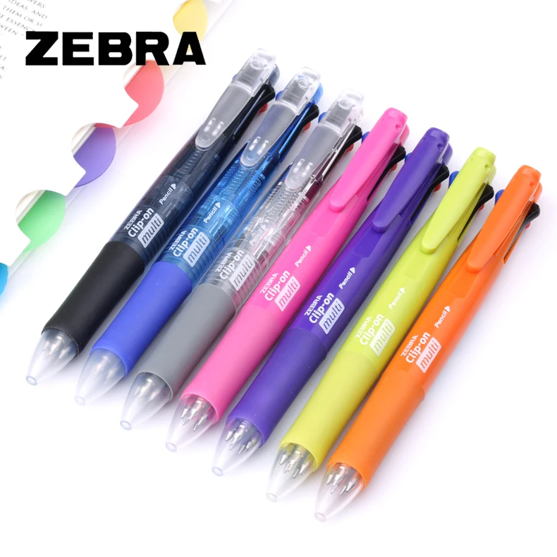 

1PCS/LOT Japan's zebra/B4SA1 / multi-function pen (four-color ball-point pen + automatic pencil
