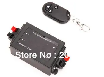

Wireless Remote LED Light Dimmer Controller 12V - 24V