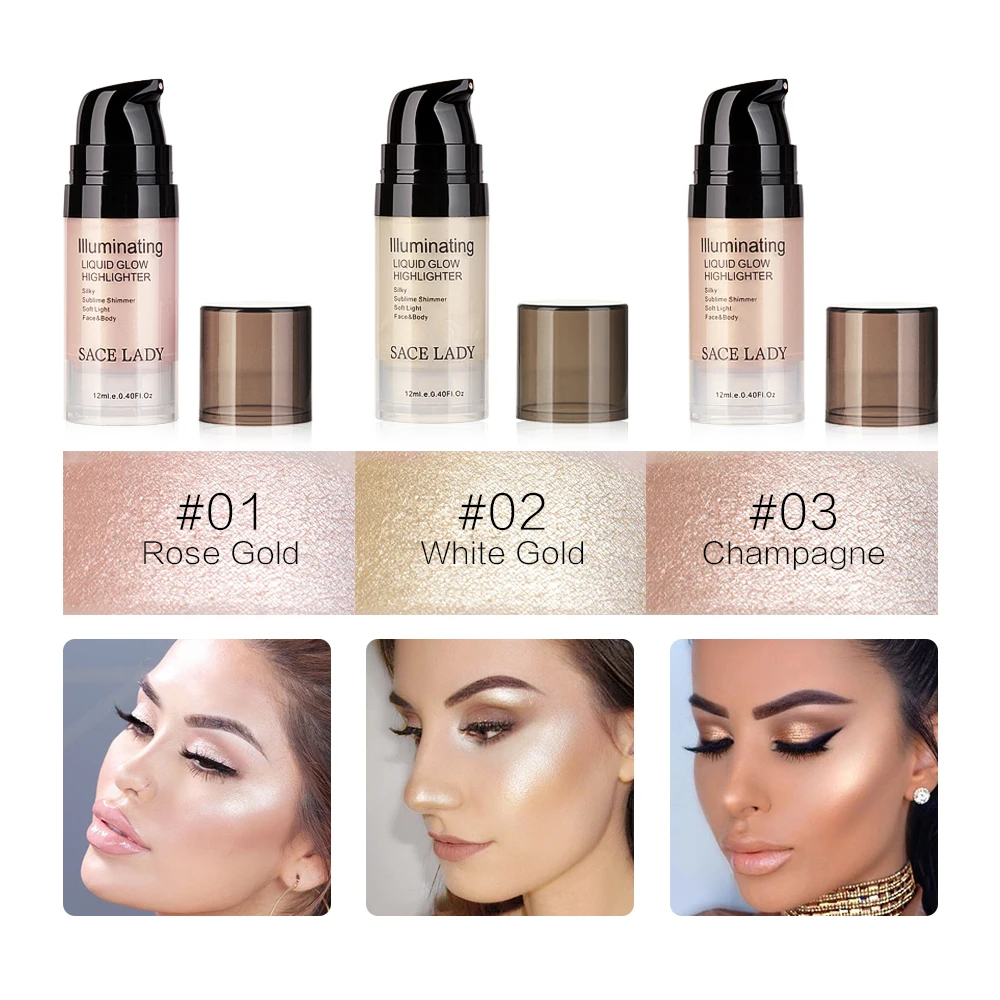 Buy 12ml Face Highlighter Cream Liquid Illuminator