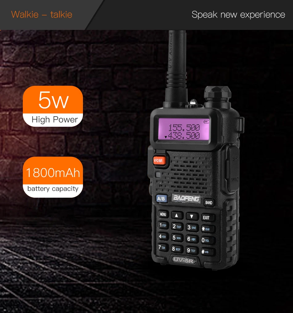 UV-5R Walkie Talkie (2)