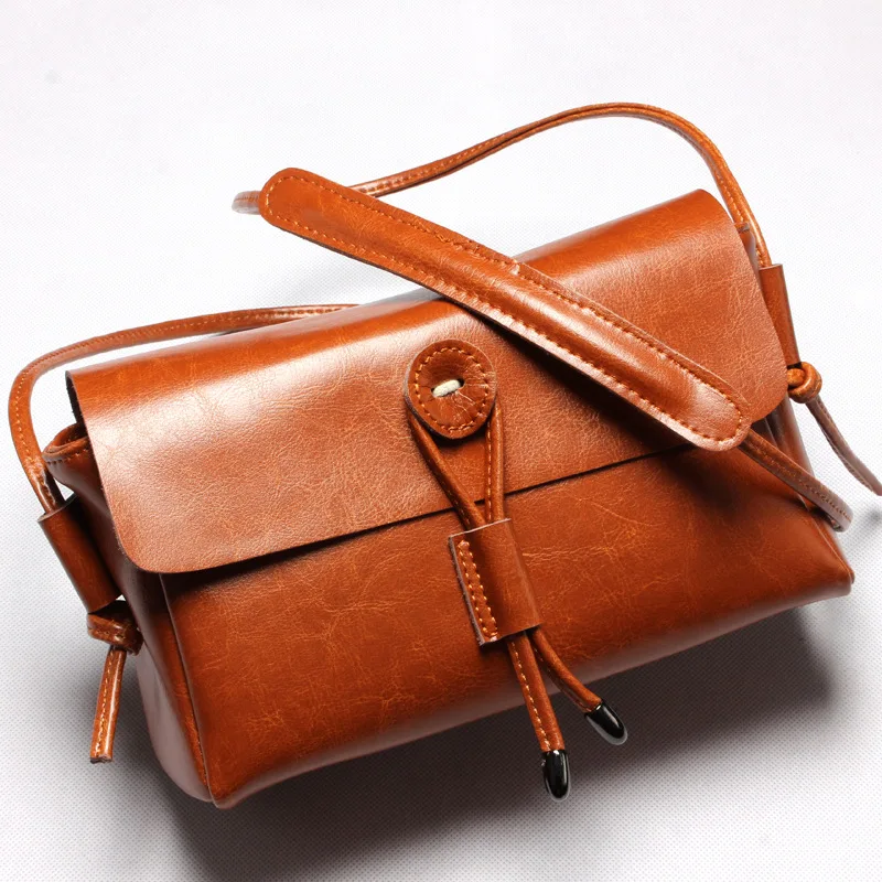 

MCO Fashion Women Crossbody Bag Genuine Leather Shoulder Bag For Ladies Bag Summer New Yellow / beige/brown Small Bag Purse