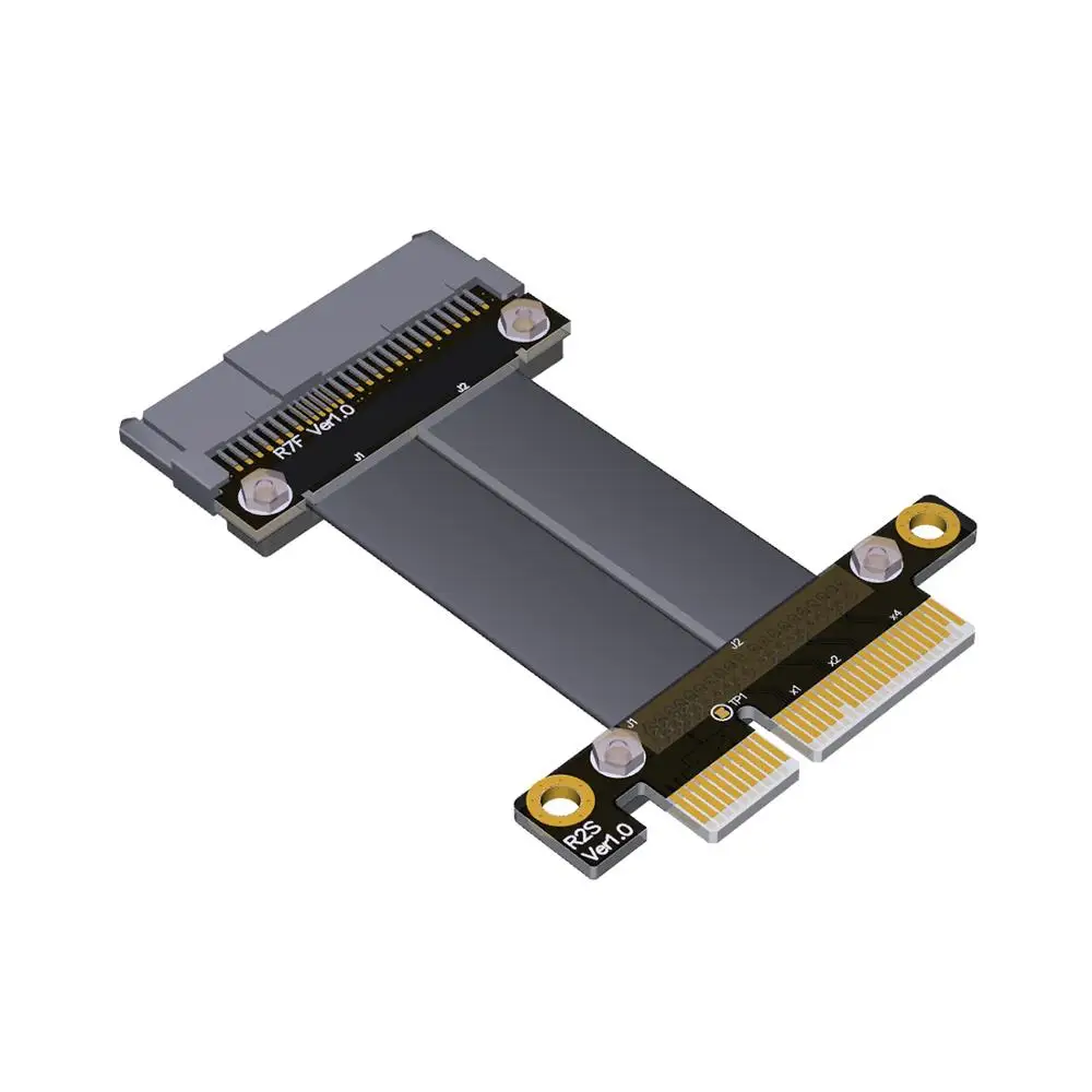 

U2 U.2 NVMe SSD to PCI-E 3.0 x4 SFF-8639 NVMe PCIe Extension Data Cable High Rate Transmission 8G/bps 30CM
