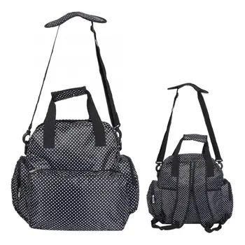 

Multifunction Maternity Large Capacity Diaper Bag Baby Stuff Organizer Diaper Backpack Dotted Waterproof Mummy Bag Nappy