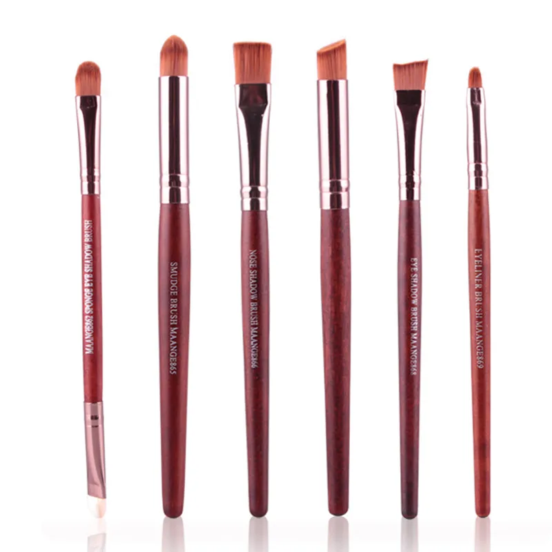 

6PCS Cosmetic Makeup Brush Lip Makeup Eyebrow Makeup Brushes Set