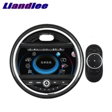 Liandlee For Mini One Cooper S Hatch F55 F56 2014~2018 Car Multimedia Player NAVI iDrive CarPlay Adapter Radio GPS Navigation