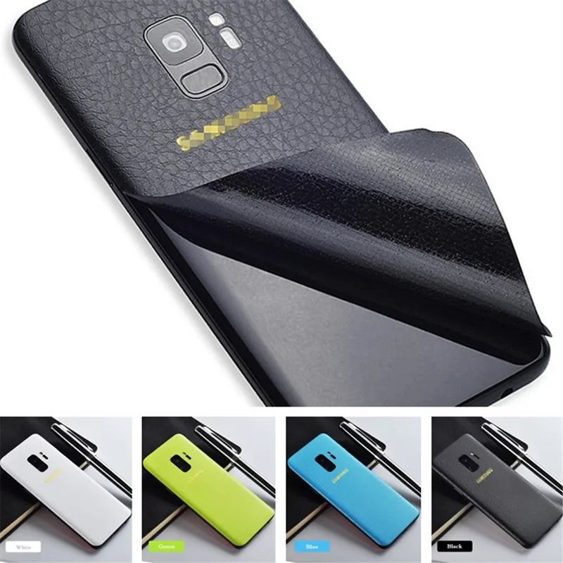 

Pattern For Samsung S7 S7Edge S8 S9 Plus Back Film Thin Screen Protector Protective Stickers Color Paster Rear Decorative Film