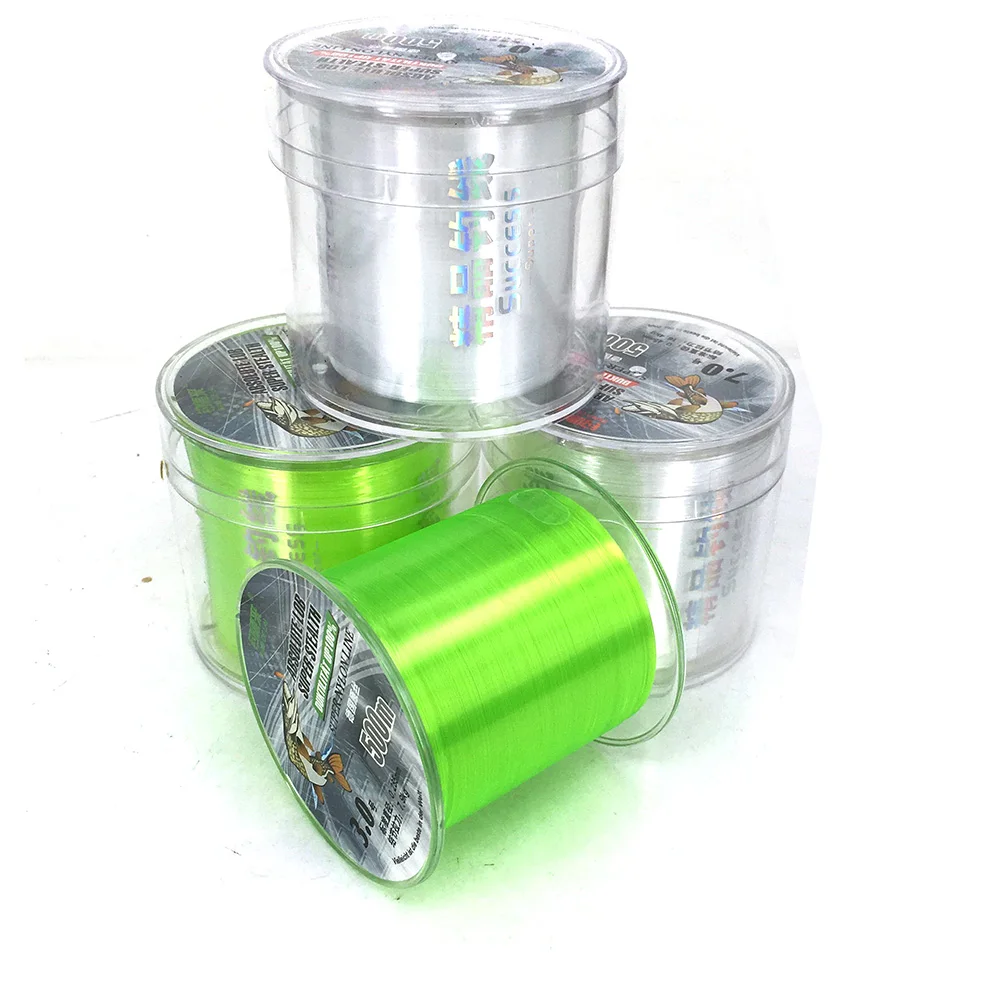Fishing Line Brand Super Strong Japanese 500m 100 Nylon Fluorocarbon