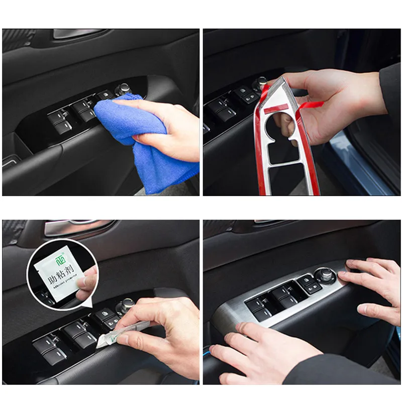 New-Car-Window-Switch-Panel-Adjust-Cover-Trim-Stickers-Strips-Garnish-Decoration-Car-Styling-For-Mazda