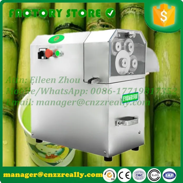 

3 rollers/4 rollders optional Stainless steel electric sugarcane juicer machine sugar cane juicer free shipping by sea (CFR)