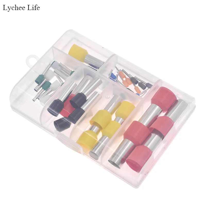 Lychee Life 40pcs/set Clay Mini Round Cutting Mould Stainless Steel Environment Clay Cut Molds Pottery Ceramics Tools