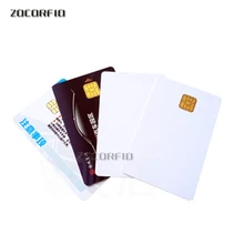 50 шт./лот Sle4428/SLe4442 чип близость тестовая бирка RFID 0,76 мм тонкий контроль доступа смарт-карта может быть напечатана