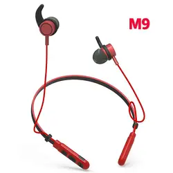 Спортивные Bluetooth шейные наушники беспроводные наушники стерео бас с микрофоном Sweatproof бас гарнитура наушник Auriculares