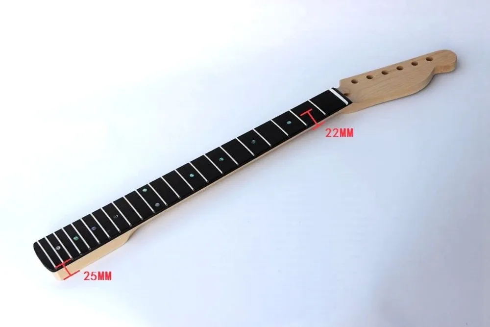 

22 Frets Maple Telecaster guitar Neck with Rosewood Fingerboard