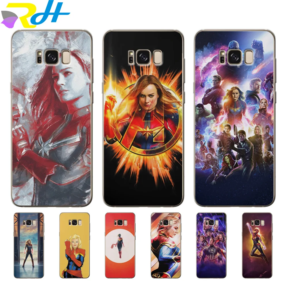 Мягкий ТПУ чехол для Samsung Galaxy J4 J6 J8 2018 капитан Марвел J3 J5 J7 2017 J5Prime J6Plus Coque Etui |